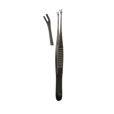 ПJ-55 Forceps for retention the edges of the corneal wound 100 mm ПJ-55 Forceps for retention the edges of the corneal wound 100 mm